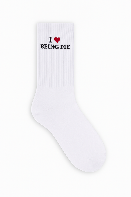 I <3 Being Me Socks