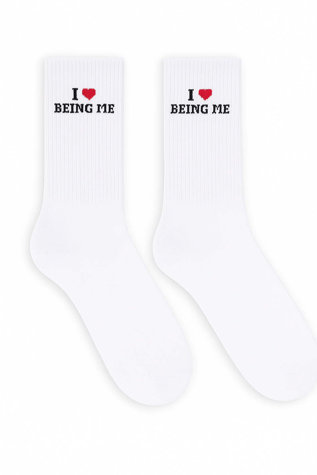 I <3 Being Me Socks