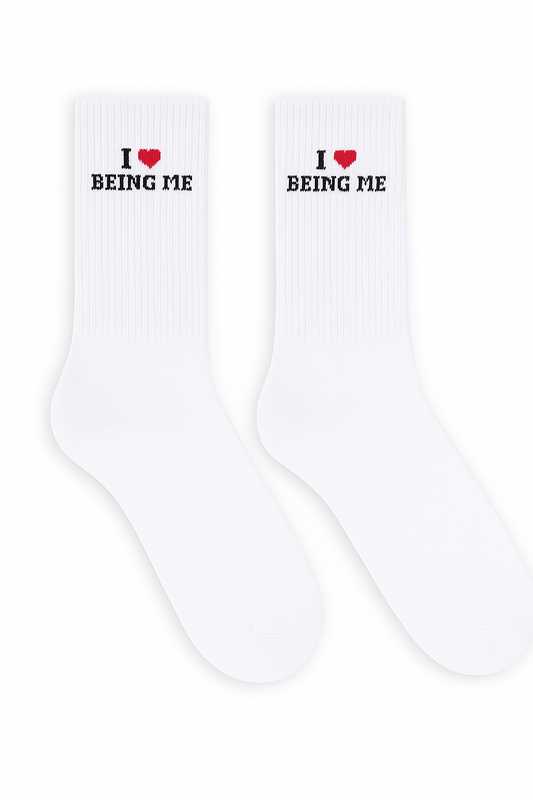 I <3 Being Me Socks
