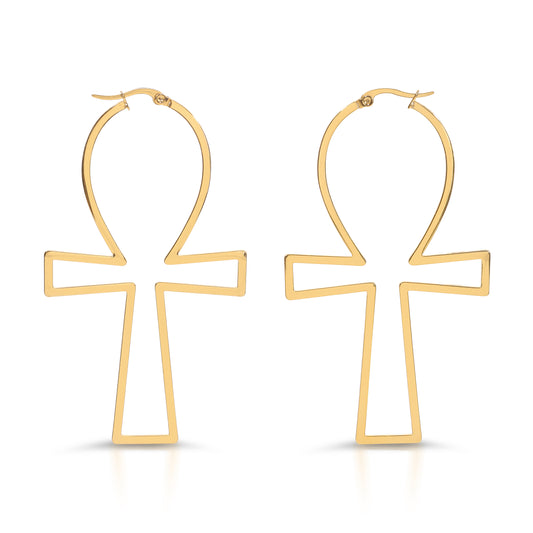 Ankh Hoops